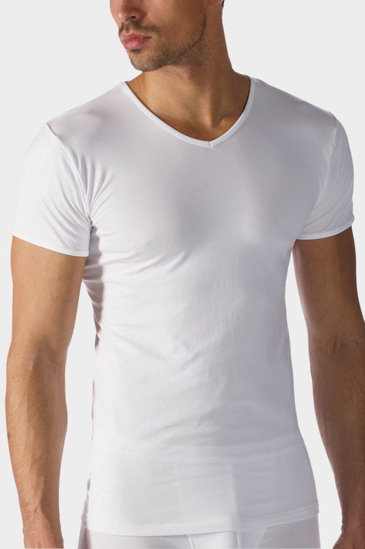 V-Neck 42507 101 weiss