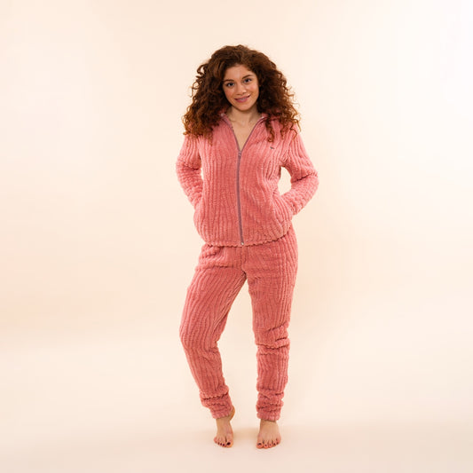 Women comfy set O57134-38 9 Mauve