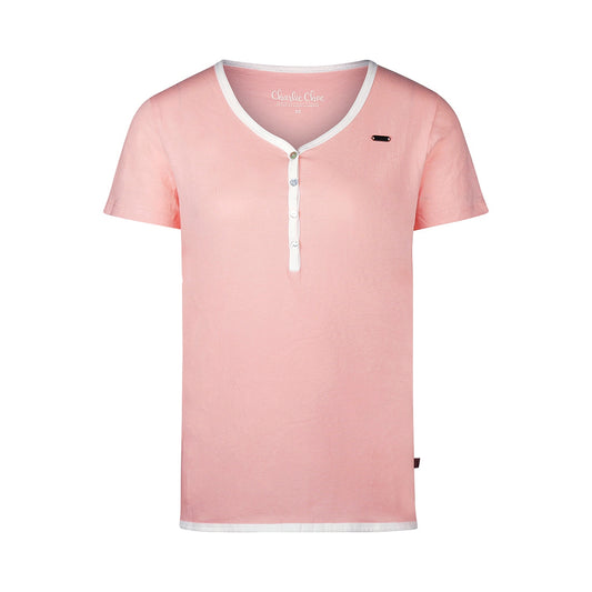 Women t-shirt ss P55136-38 71 Pink