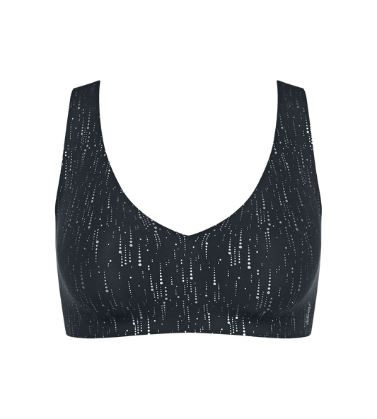 sloggi ZERO Feel 2.0 Festive Bralette 10224689 M014 BLACK COMBINATION