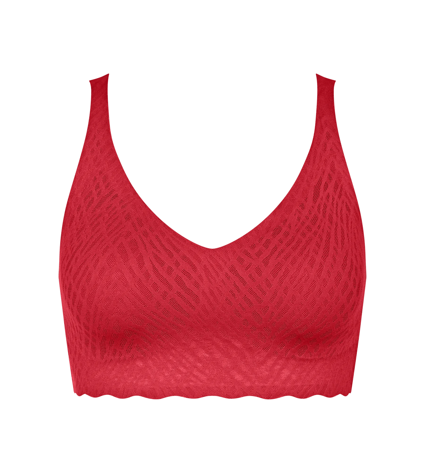 sloggi ZERO Feel Bliss Festive Bralette 10224744 00FZ SHANGHAI RED