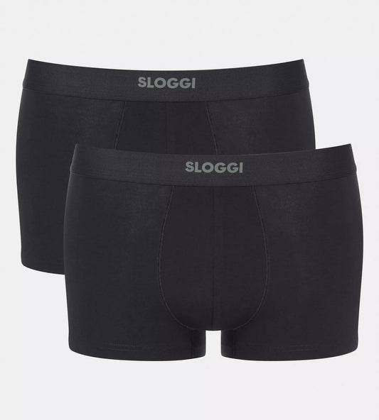 sloggi men EVER Ease Hipster 2P 10222379 0004 BLACK
