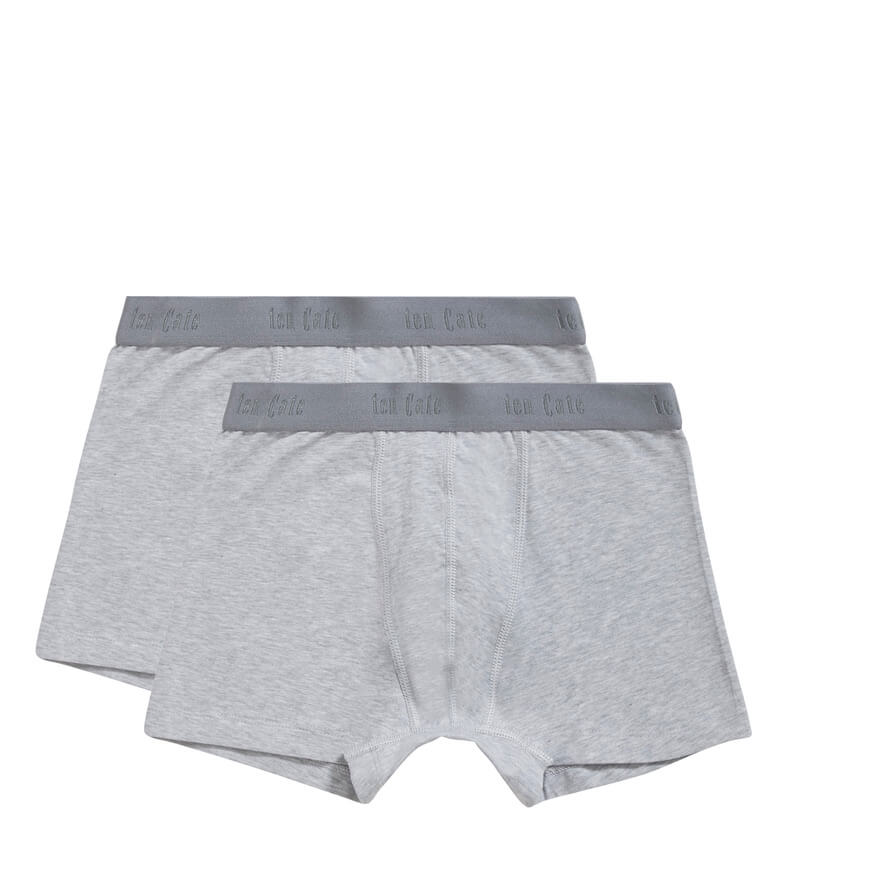 Cotton Stretch boys shorts 2PC 31987 955 Light grey melee