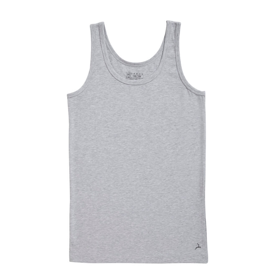 Cotton Stretch boys singlet 31964 955 Light grey melee