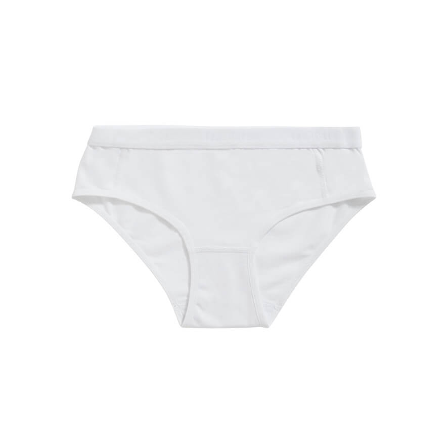 Organic girls hipster 2 pack 31985 001 white