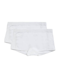 Afbeelding in Gallery-weergave laden, Organic girls shorts 2 pack 31986 001 white
