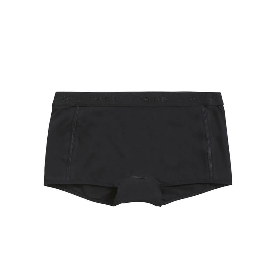 Organic girls shorts 2 pack 31986 090 black
