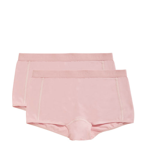 Organic girls shorts 2 pack 31986 1393 ash pink