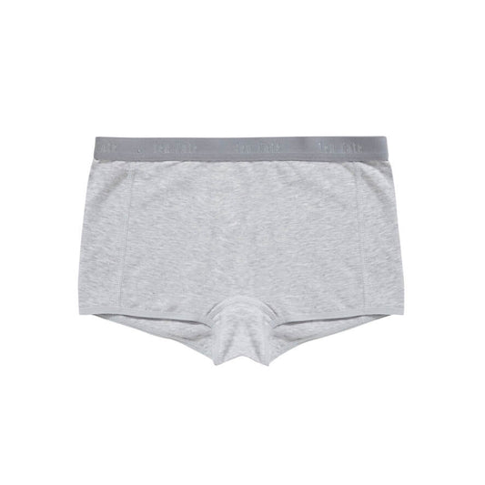 Organic girls shorts 2 pack 31986 955 Light grey melee
