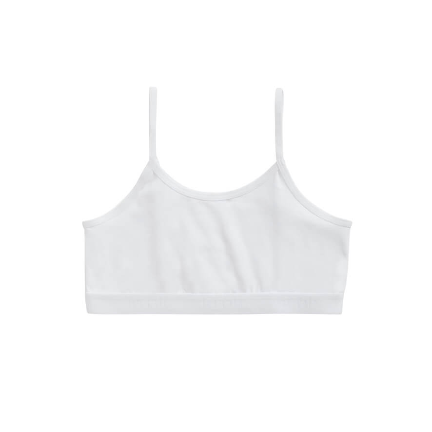 Organic girls top 31993 001 white