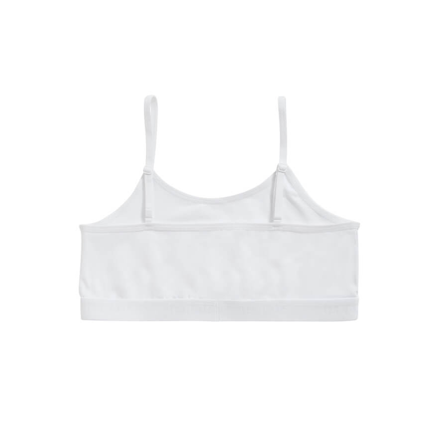 Organic girls top 31993 001 white
