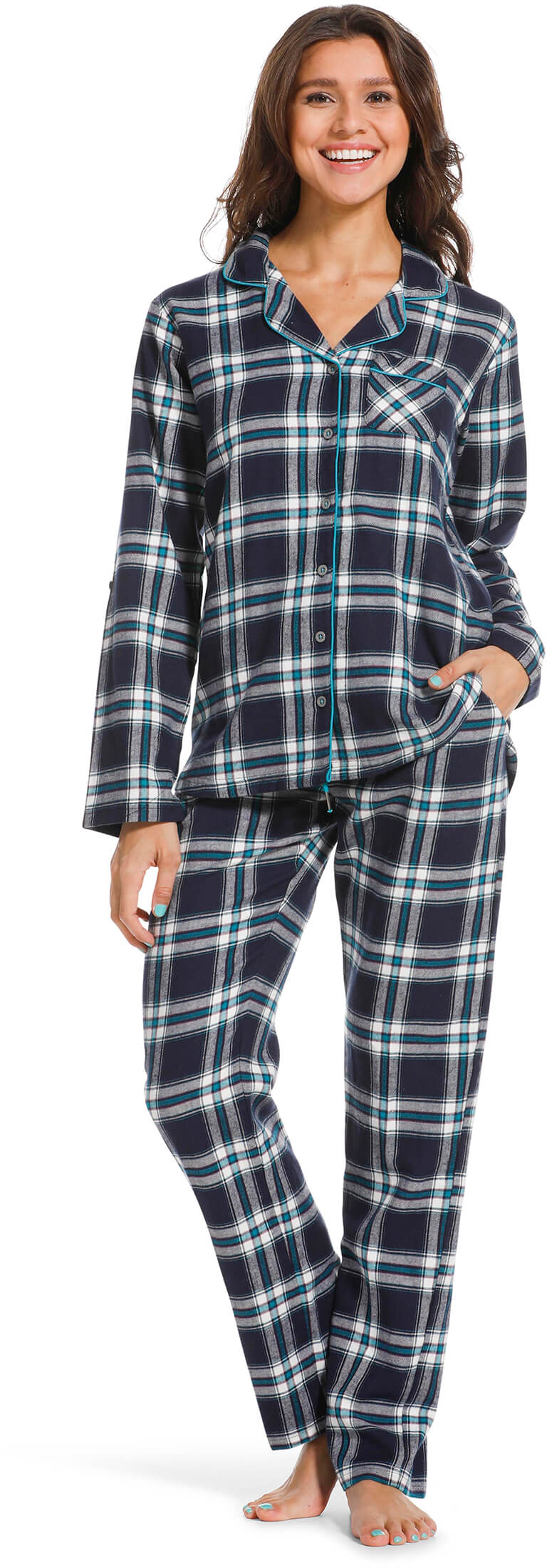 Pyjama 21222-408-6 green 730